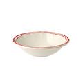 Gien Filets Rouge salad/cereal bowls, set of 4