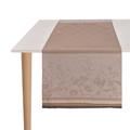 Le Jacquard Francais Instant Bucolique runner, taupe, 50 x 150 cm