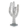 Daum Jardin de Cactus sculpture, grey