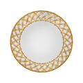 Alberto Pinto Vannerie Gold deep plate