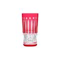 Saint-Louis Tommy highball glass, red