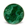 L'Objet Malachite dessert plates, set of 4