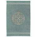 Leitner Rosetta bath sheet, teal