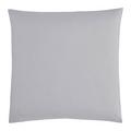 Christian Fischbacher Satin pillow case, light grey (305), 65 x 65 cm