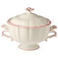 Gien Filets Corail Suppenterrine