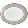 Wedgwood Renaissance Grey Platte oval