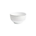 Wedgwood Gio Platinum rice bowl