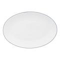 Raynaud Monceau Abysses Blue oval platter, small