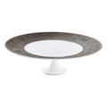 Raynaud Italian Renaissance Dark Grey petits fours stand, large