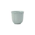Gien Petits Choux espresso goblet, celadon