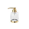 Cristal et Bronze Cristallin soap dispenser, h 13,5 cm, gold