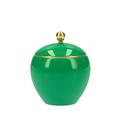 KPM Urbino Multicolore sugar bowl, yellow green