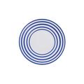 J.L Coquet Hémisphère Marine Blue Stripe bread & butter plate