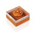 Riviere Fiori leather box, orange