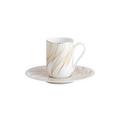 Raynaud Phenix double espresso cup and saucer