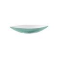 Raynaud Minéral Irisé Turquoise spindle bowl, M