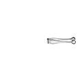Christofle Albi sugar tongs, sterling silver