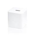 Decor Walther Stone tissue box, square, white