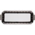 Haviland Tiara Black/Platinum rectangular cake platter
