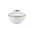Raynaud Minéral Gold bowl with lid