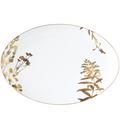 Bernardaud Vegetal Gold Platte oval