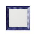 L'Objet Perlée Bleu square tray