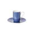 Raynaud Trésor Bleu double espresso cup and saucer