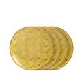 L'Objet Fortuny Yellow dessert plate, set of 4