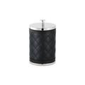 Riviere Vanity box, large, chrome/black