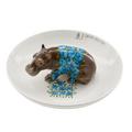 Nymphenburg Animal bowl with Hippopotamus