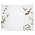 Porthault Jungle Birds linen place mat, bambou bird