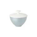 J.L Coquet Hémisphère Storm Blue sugar bowl, small