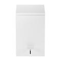 Decor Walther Derby pedal bin, white matt