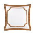 Yves Delorme Haussman pillow case, camel, 80 x 80 cm