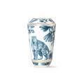 Sieger by Fürstenberg Vase Paraiso Blue, klein