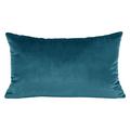 Iosis Berlingot cushion cover (without filling), rectangular, peacock