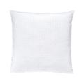 Christian Fischbacher Seersucker Twist pillow case, white, 80 x 80 cm