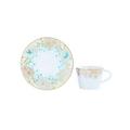 Bernardaud Féerie single espresso cup and saucer