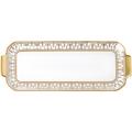Haviland Tiara Weiß/Gold Königskuchenplatte