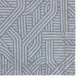 Leitner Confusion place mat, blue fog