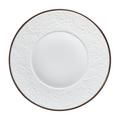 Raynaud Italian Renaissance White with platinum rim dessert plate