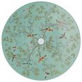 Raynaud Paradis presentation plate, turquoise