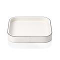 GioBagnara Polo square tray, 20 x 20 cm, off white