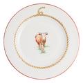 Arcanie Cowboy dinner plate, cow