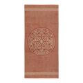 Leitner Rosetta bath towel, rust red