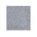 Leitner Confusion napkin, blue fog