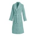 Weseta Switzerland Dreamflor lady bathrobe, arctic green, size S