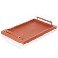 Giobagnara Elie Saab leather tray, large, orange