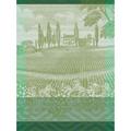 Le Jacquard Francais Vignoble tea towel, green