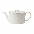 Wedgwood Gio Gold teapot, white